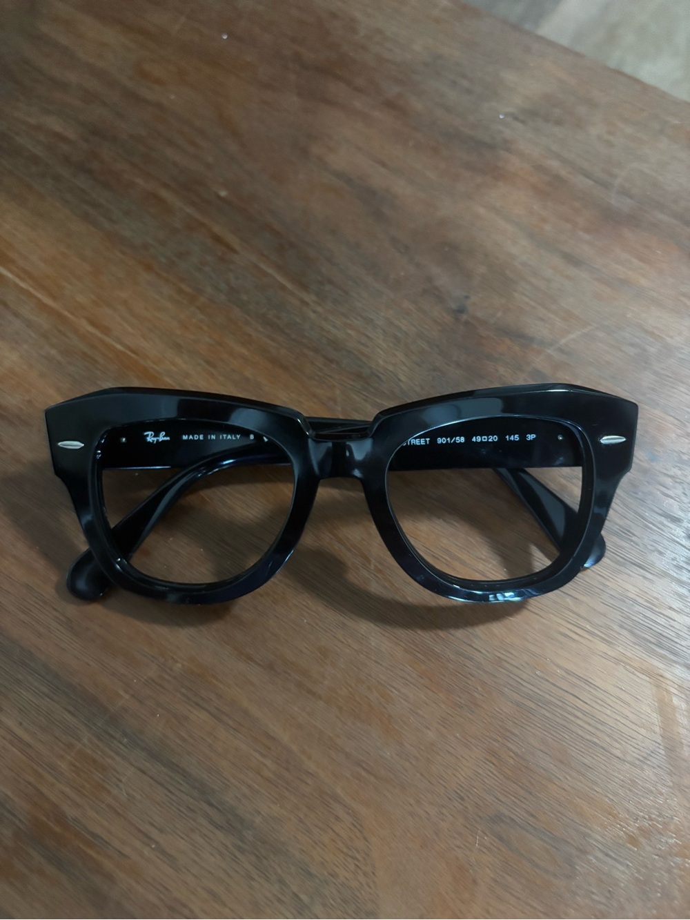 Ray-Ban State Street Vintage  Black Glossy Frames